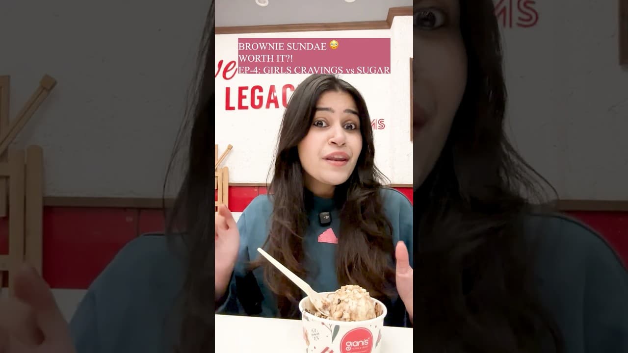 Brownie Sundae 😳 Worth It?! | CGM Spike +52 (4+ hrs) | Giani’s Test