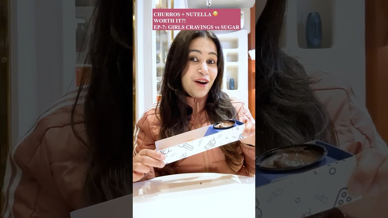 Churros + Nutella 😳 CGM Rise +71! | Worth It?!